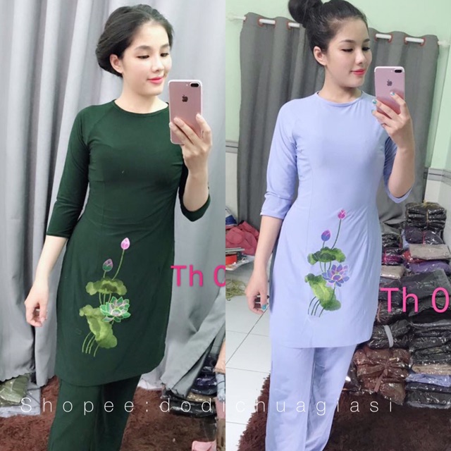 Đồ Lam Đi Chùa # Cách Tân Thuyền # Đồ Bộ Nữ # Quần Áo