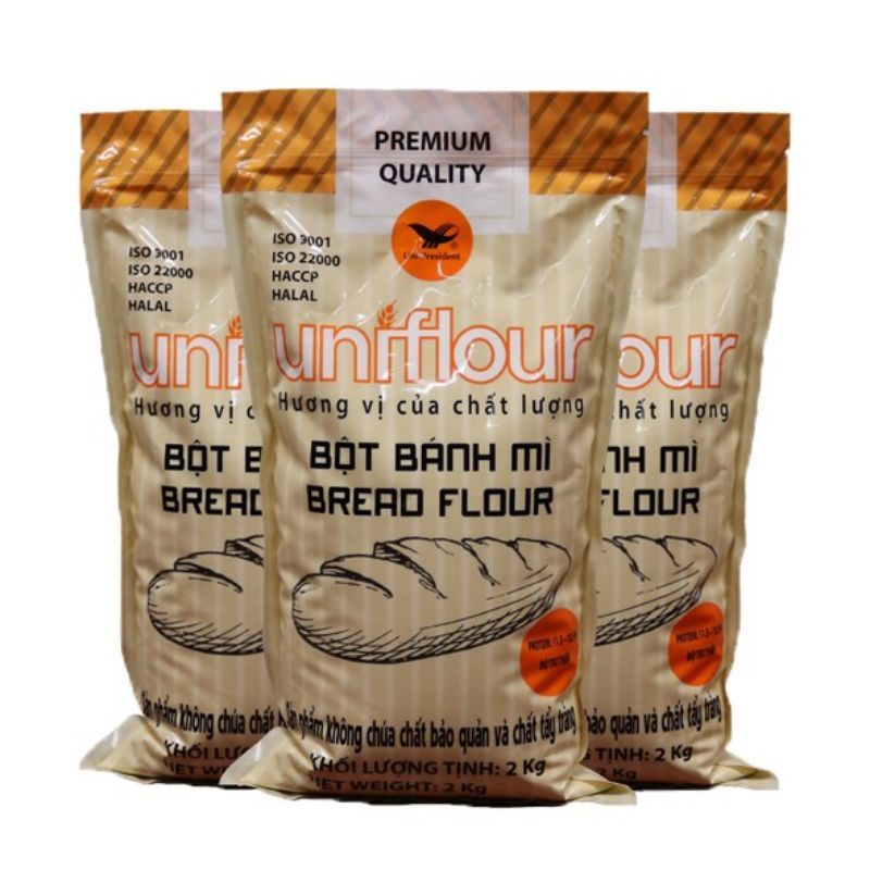 Bột bánh mì Uniflour túi 2kg