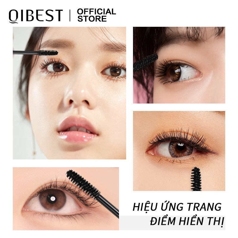 Mascara Qibest Làm Dài Và Dày Mi Tự Nhiên Chống Nước Chống Nhòe 27g | BigBuy360 - bigbuy360.vn