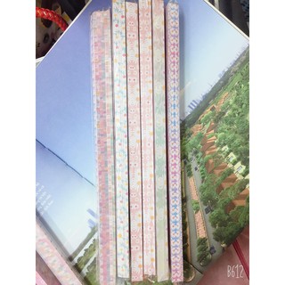 80-120 giấy gấp sao cỏ bốn lá, giấy gấp sao hoa anh đào sakura