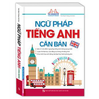 Sách - The Langmaster - Ngữ pháp tiếng Anh căn bản (sách màu) | BigBuy360 - bigbuy360.vn