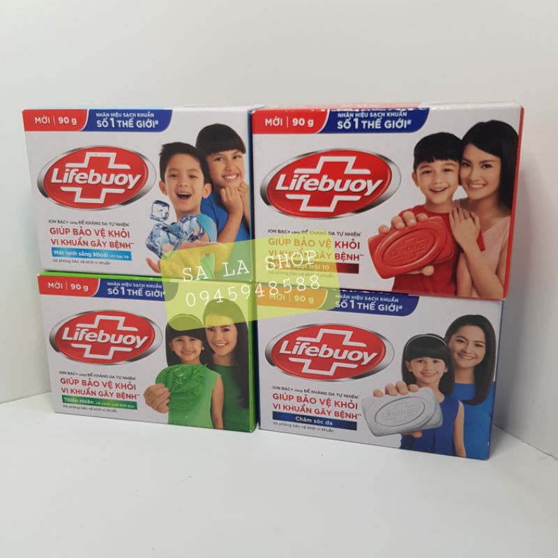 XÀ BÔNG CỤC LIFEBUOY HỘP 90G