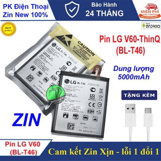 Pin LG V60 ThinQ (BL-T46) dung lượng 5000mAh-Chuẩn Zin Xịn-BH 12 THÁNG
