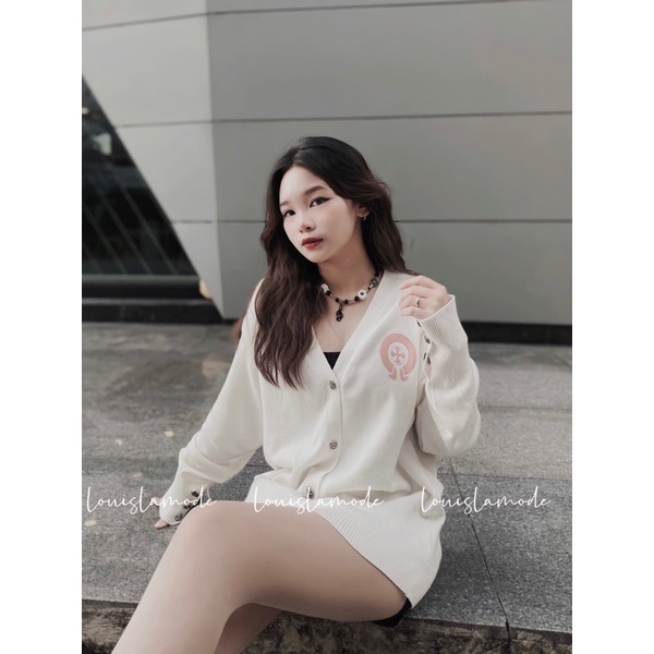 Áo Khoác Len Cardigan CH Chữ Thập