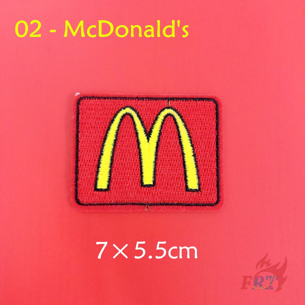 Miếng ủi trang trí Logo KFC - Pepsi / McDonald's - Coca Cola