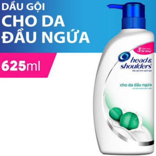 Dầu gội Head & Shoulders cho Da Đầu Ngứa 655g