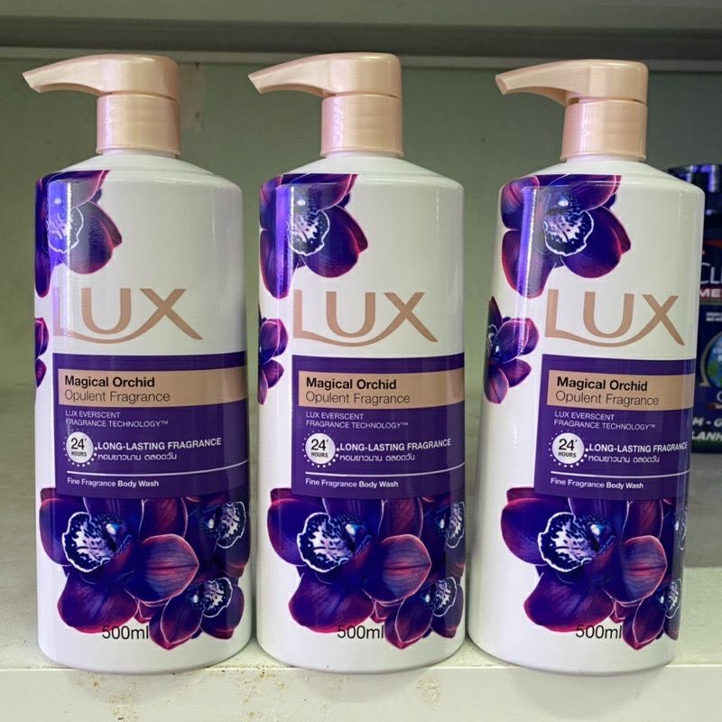 Sữa tắm Lux Thái lan Magical Orchid QUYẾN RŨ NỒNG NÀN 500ml màu tím