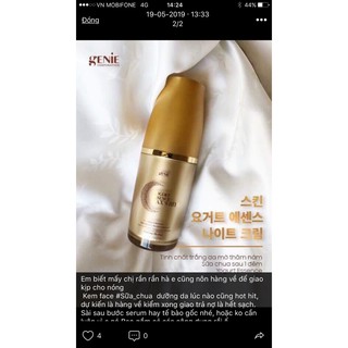 Kem face sữa chua Yogurt Essence Genie