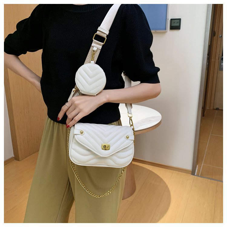 Túi xách nữ đeo chéo đẹp dây xích set đôi thời trang cao cấp phong cách hàn quốc