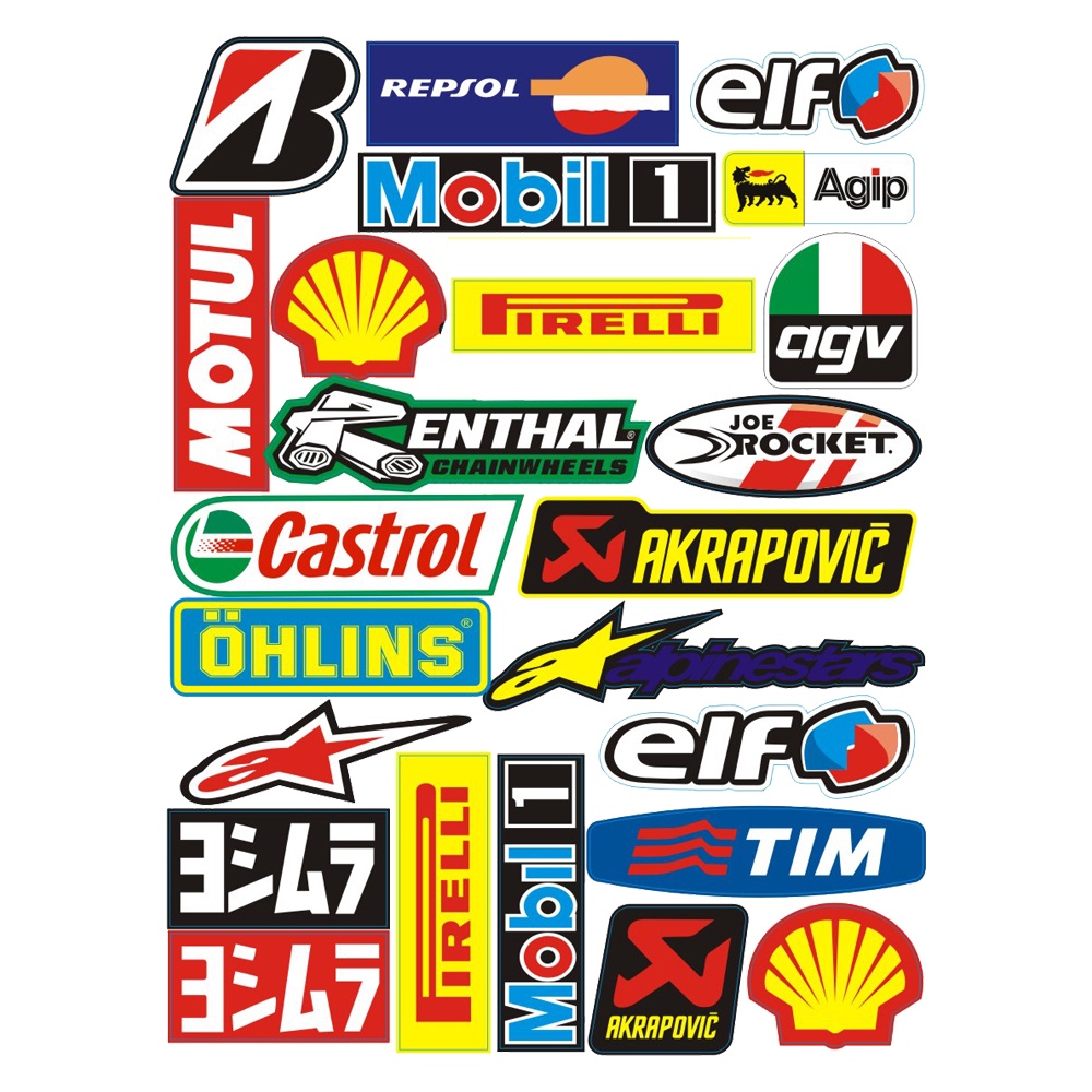 Miếng Dán PVC Bóng Chống Thấm Nước Trang Trí Xe Hơi/Xe Máy 26.5×18cm