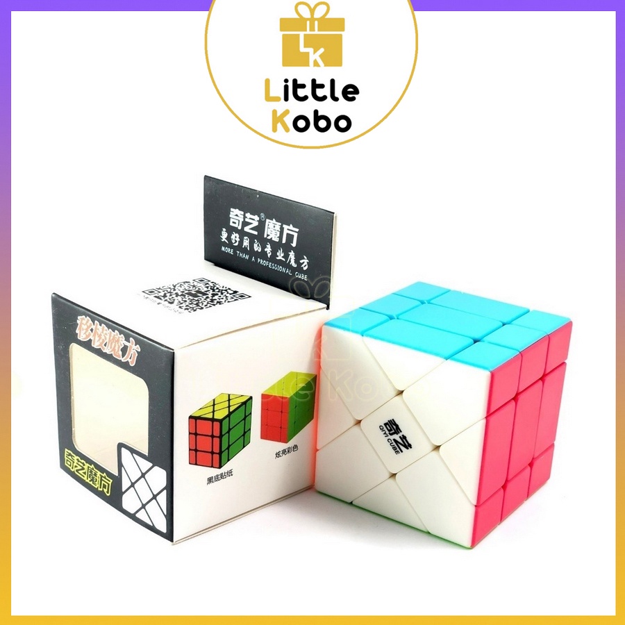 Rubik Biến Thể Fisher Cube QiYi Rubic Stickerless Đồ Chơi Thông Minh