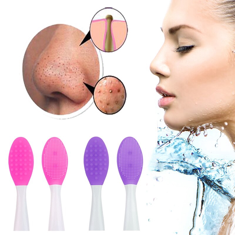 [Hàng mới về] Cọ Silicon Mát Xa Tẩy Tế Bào Chết Cho Da Mặt Kích Thước Cầm Tay Tiện Dụng