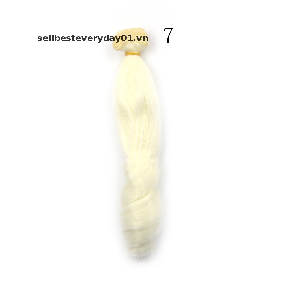 Tóc Giả Xoăn Dày 20CM Cho Búp Bê Tỉ Lệ 1 / 3 1 / 4 1 / 6