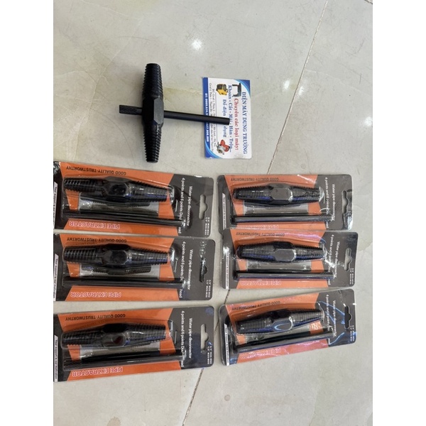 Bộ tháo ren ống nước gãy 2 đầu , tháo vòi ren các loại 16 , 21 và 27