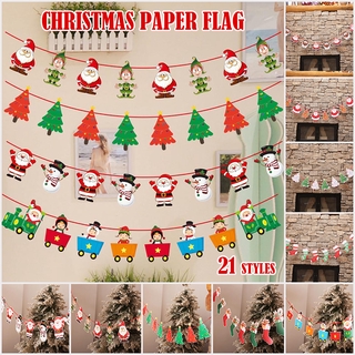 Dây cờ dài 3m chuyên dụng cho trang trí Giáng Sinh