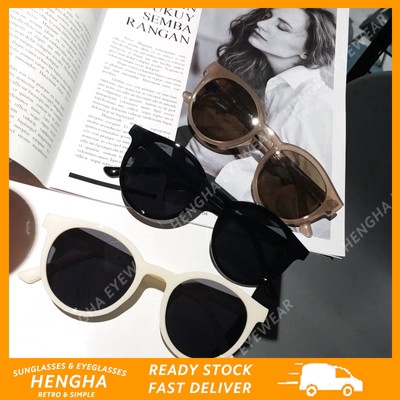 ▲Thanh toán tại chỗ▼New Korean Fashion Trend Round Frame Women Sunglasses