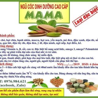 Ngũ cốc lợi sữa cao cấp