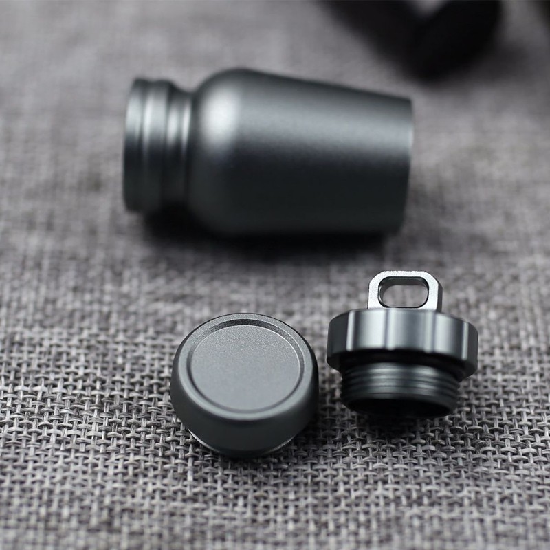 outdoors Aluminum alloy Waterproof tank Take the emergency Sealed compartment box camp tools