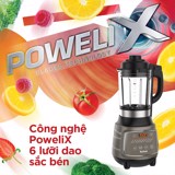Máy xay sinh tố nóng lạnh, làm sữa hạt, nấu súp, thức ăn dặm cho bé - 1300W BL967B66 Tefal -Thương hiệu Pháp