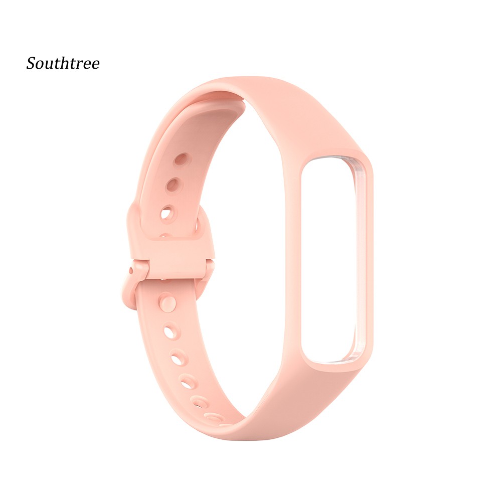 Dây Đeo Thay Thế Chất Liệu Silicon Thiết Kế Nhiều Lỗ Thời Trang Cho Samsung Galaxy Fit-E R375