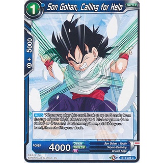 Thẻ bài Dragonball - TCG - Son Gohan, Calling for Help / BT8-028'