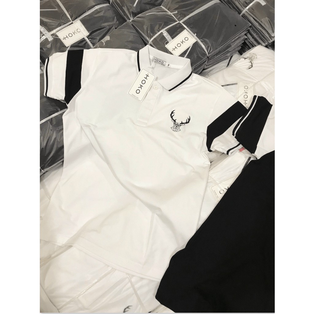 ÁO THUN NAM NỮ TAY NGẮN , LOGO IN THÊU CỰC ĐẸP , SIÊU CHẤT CHO CÁC BẠN TRẺ HK