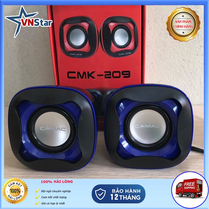 [ Có video âm thanh của loa ] Loa vi tính Camac CMK-209 USB - Âm cực Hay