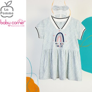 [Nhiều Size] D030 ĐẦM XÒE LA POMME SPORTY CHO BÉ