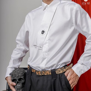Áo sơ mi vạt cổ dài