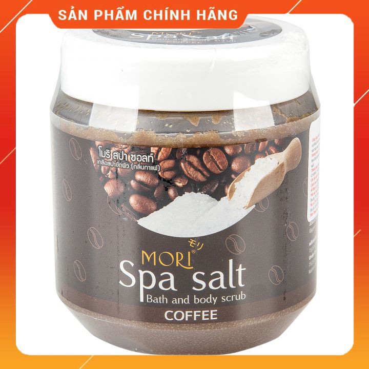 Muối tắm tẩy da chết Cafe Mori 700g/ Tẩy da chết,trắng da toàn thân Cafe Mori(Hộp to 700g)