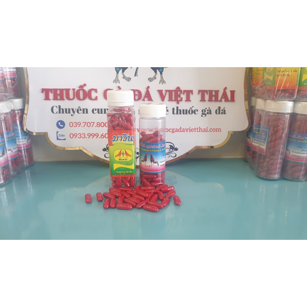 Bổ sung sắt cho gà- Mawin-Hàng Thái Lan- 100 viên