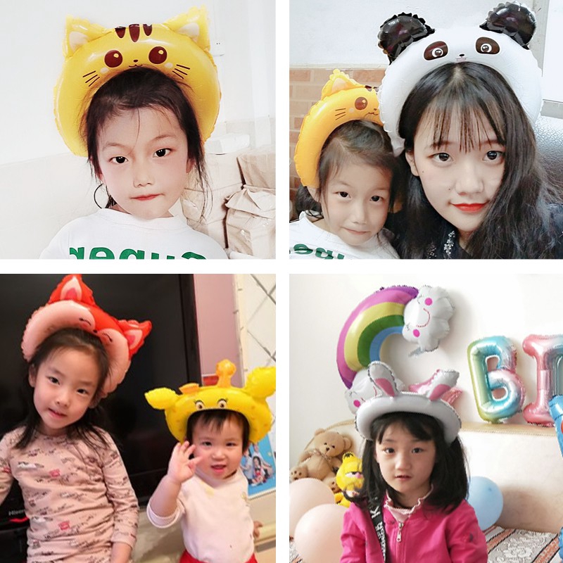 Bong bóng hình nhân vật hoạt hình dùng trang trí tiệc sinh nhật cho bé