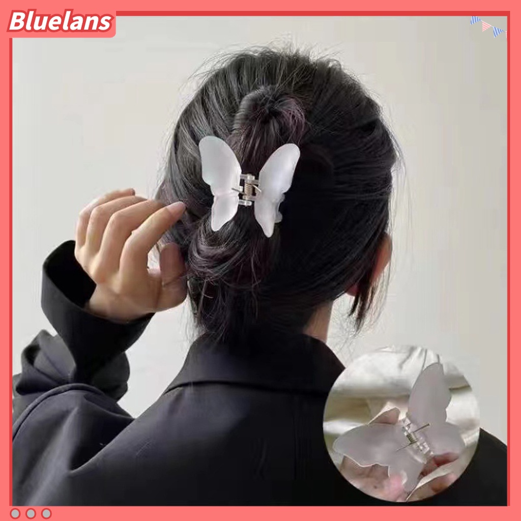 Kẹp Tóc Hình Bướm Răng Chéo Thanh Lịch Thời Trang