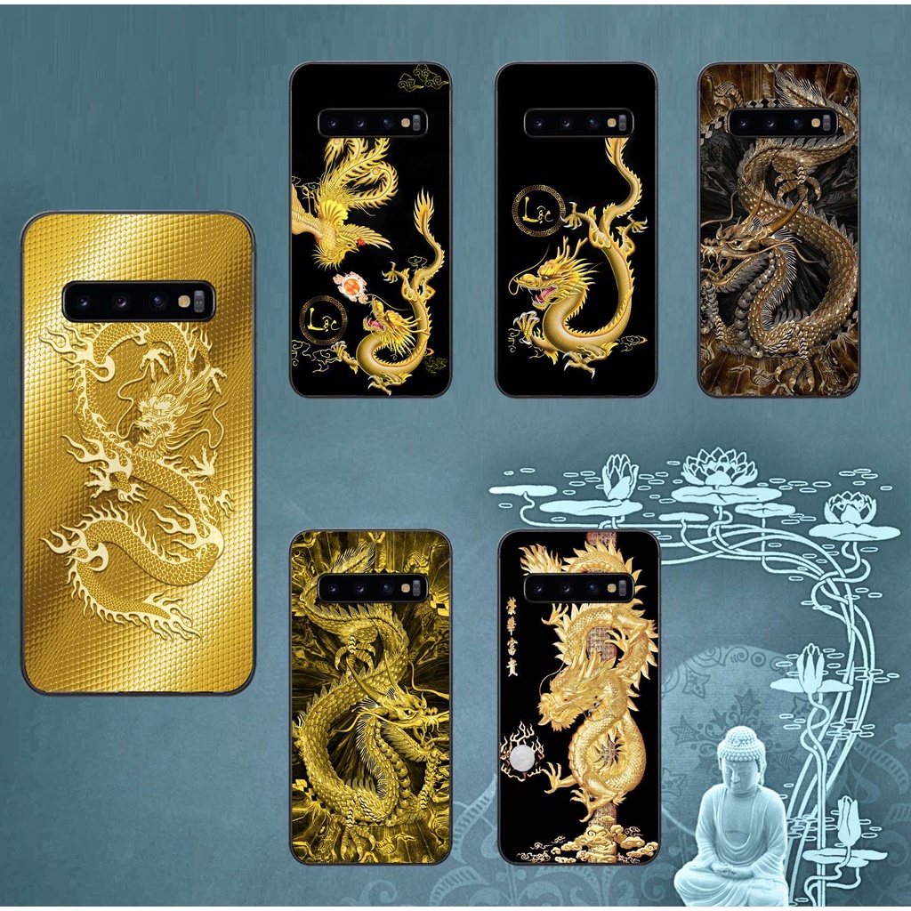Ốp lưng kính Rồng 3D cho Samsung S10 - S10 Plus - Samsung S9 - S9 Plus - Samsung S8 - S8 Plus - S10 Edge - S10 Lite