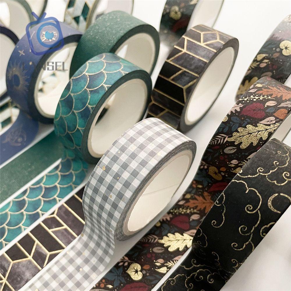 Băng Keo Washi Dán Trang Trí Sổ Lưu Niệm Phong Cách Cổ Điển