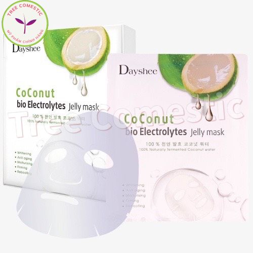 Mặt Nạ Dừa Giải Nhiệt Da, Chống Lão Hóa, Cân Bằng Độ Ph - Coconut Bio Electrolytes Jelly Mask 25ml