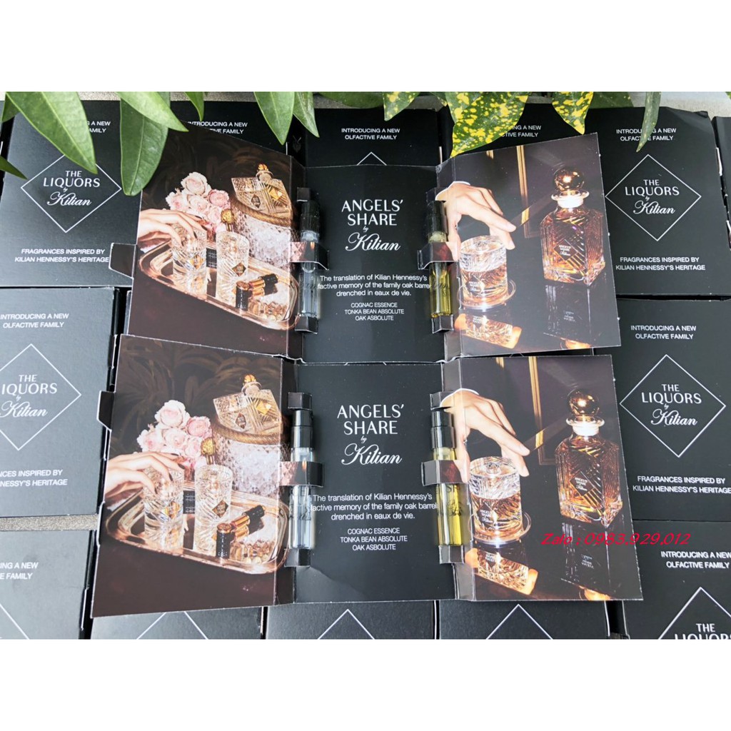 Set nước hoa Vial Kilian Angels Share & Roses On Ice