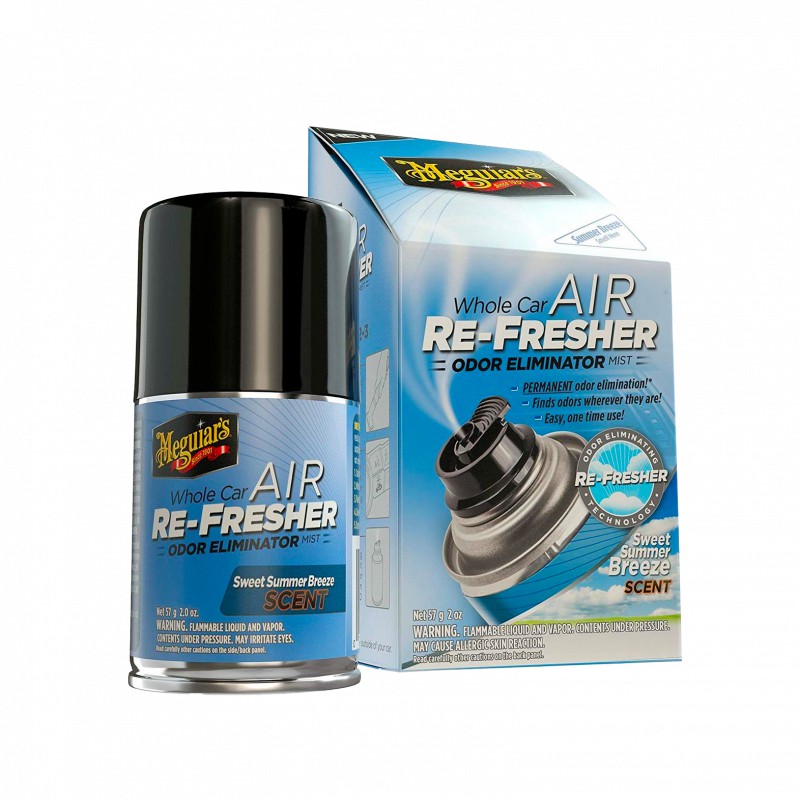 Meguiar's Air Re-Fresher Mist / Khử mùi diệt khuẩn nội thất ô tô - Hương Mùa Hè - G16602