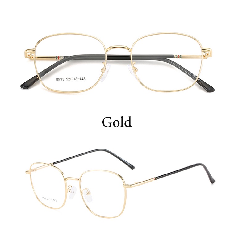 Mắt kính CHARMRAY gọng kim loại chống bức xạ phong cách thời trang cao cấp