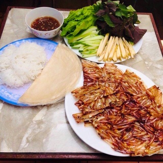 Bánh Tráng cá Cơm Đặc Sản Miền Tây