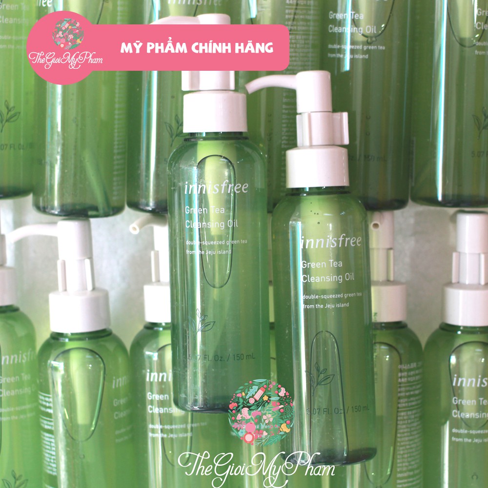 [ NEW ] Dầu Tẩy Trang Trà Xanh Innisfree Green Tea Cleansing Oil 150ml