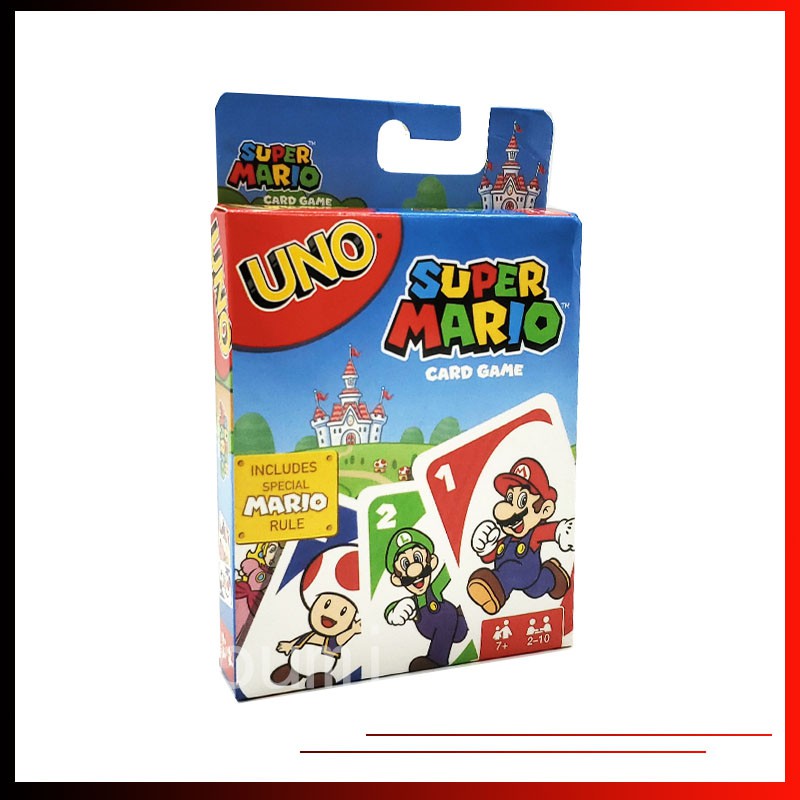 Thẻ Bài Uno Phiên Bản Super Mario Vui Nhộn