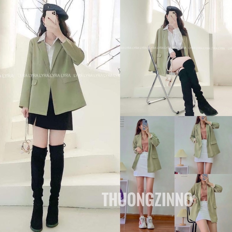 Áo blazer nữ YUNA cao cấp có nắp túi form rộng đứng form có đệm vai phong cách Hàn Quốc màu siêu hot, thời trang nữ YUNA | BigBuy360 - bigbuy360.vn