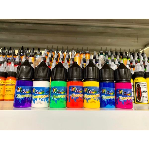 Mực dạ quang MK, Mực phát sáng MK