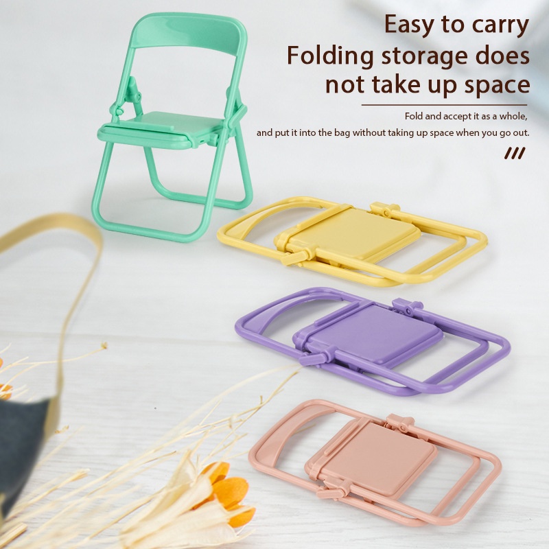 Giá đỡ điện thoại HYG TOYS màu macaron sáng tạo để bàn trang trí