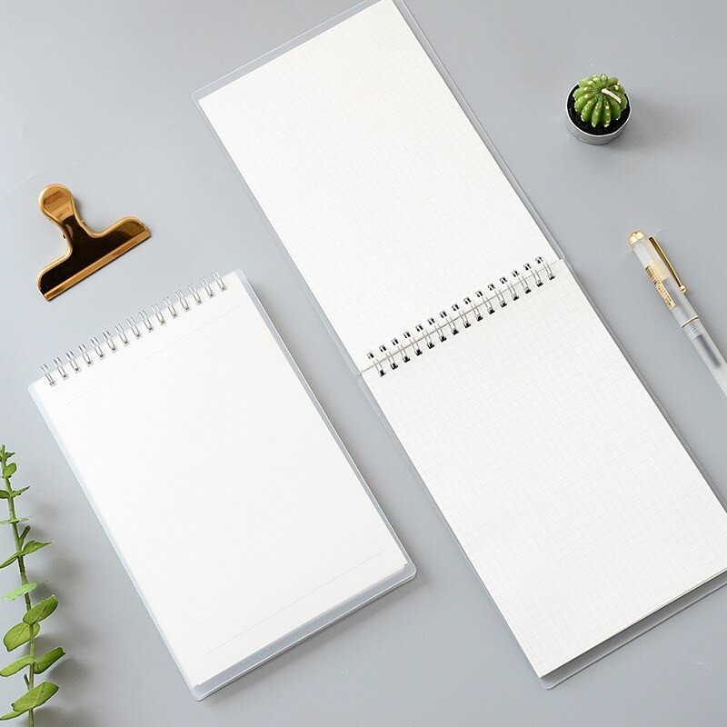 Sổ Lò Xo Ghi Chép Dạng Đứng Simple Notebook 80 Trang A5/B5 Cây Đầu To