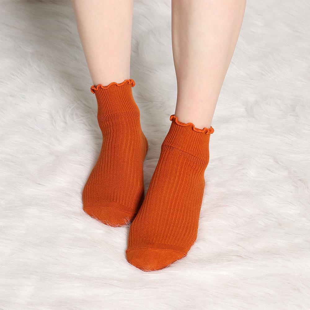 OKDEALS Tất Cổ Thuyền Phối Ren Phong Cách Thời Trang Thu Đông Nhật Bản