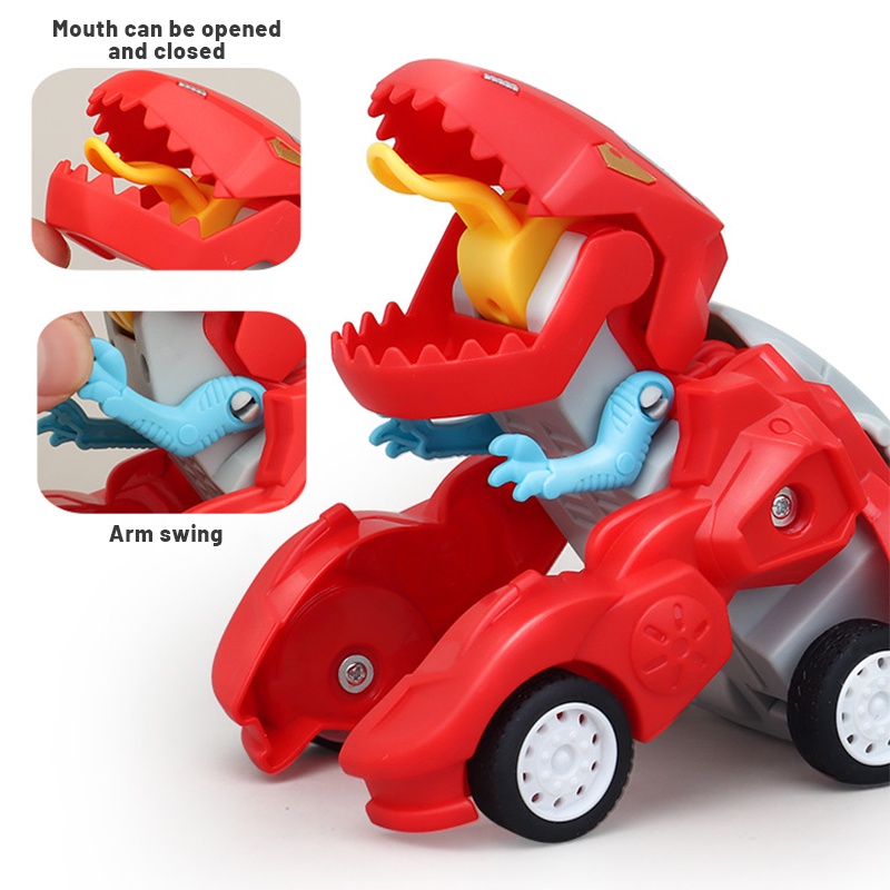 Mô hình xe hơi khủng long biến hình SEA SUN TOYS độc đáo cho bé