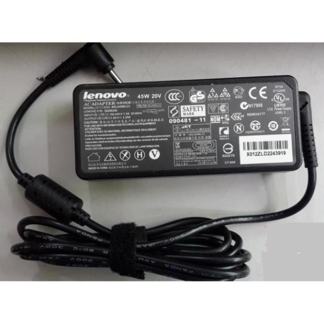 🎁 Freeship 🎁SẠC LAPTOP LENOVO CHÂN VUÔNG 20v 2.25 a ( dùng cho ideapad 110,320,100,510 710 )  PA-1450-55LL