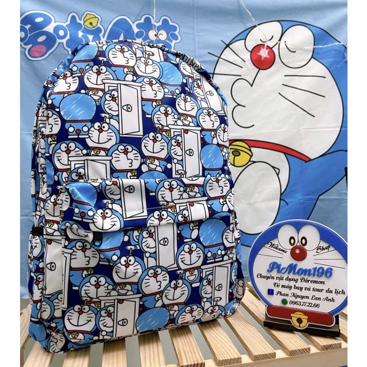 BaLo Doraemon Vải Dù Chống Thấm Nước